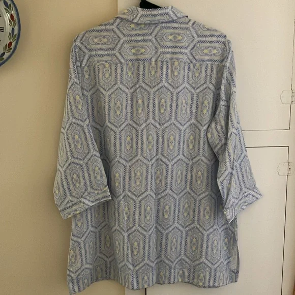 Foxcroft cotton tunic size 16 - Picture 2 of 5